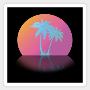 HEATWAVE-ECHOES OF A NEW DAWN #4 PALM & SUN Sticker